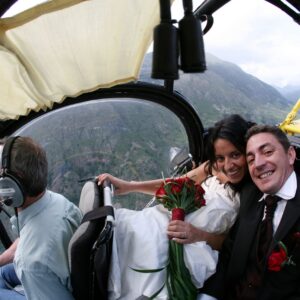 Llegada en Helicóptero a tu Boda