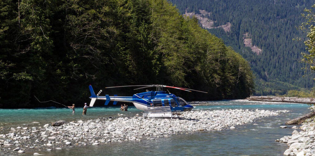 Heli Fishing